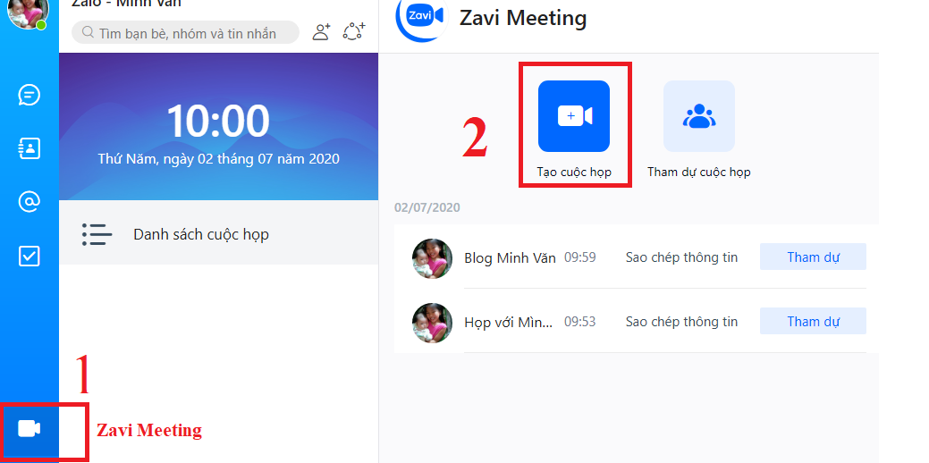 Ứng dụng Zavi Meeting hoàn toàn miễn phí khi tạo hay tham gia cuộc họp 