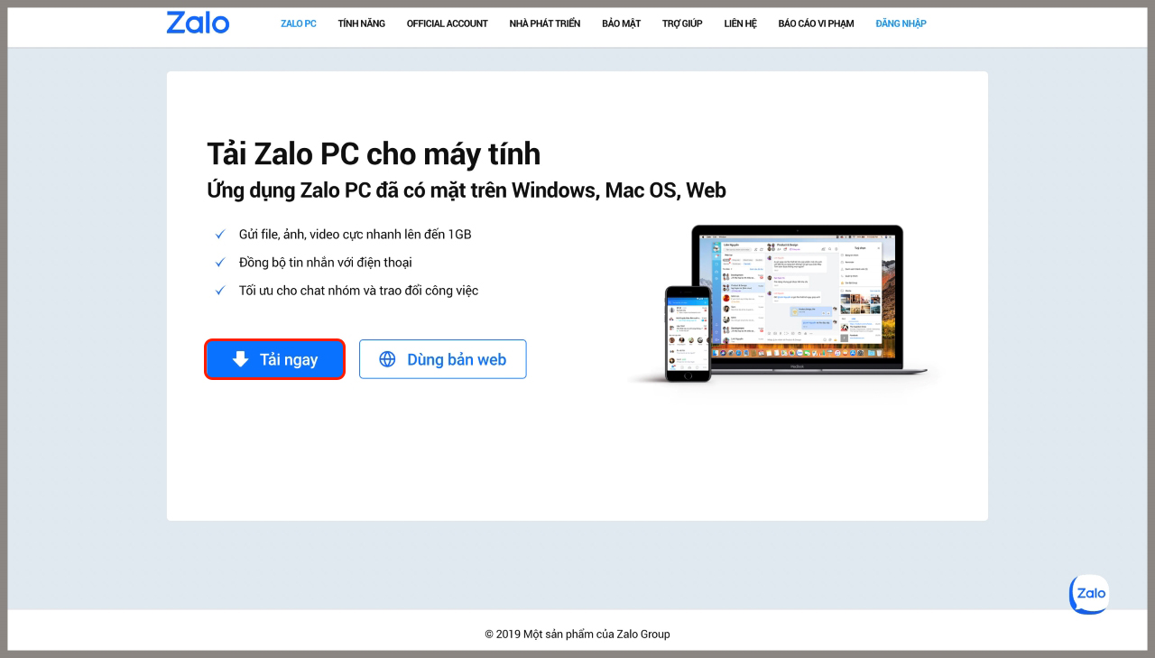 Hướng dẫn cách tải Zalo trên Macbook chi tiết, nhanh chóng